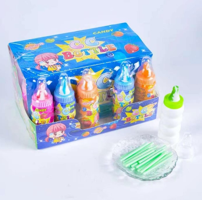 Sweet Road CC Bottle Candy CC Stick Candy in Mini Nipple Bottle