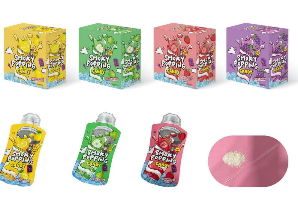 Top Selling HOT Magic Pop Candy Sweet Sour Powder Smoky Popping Candy