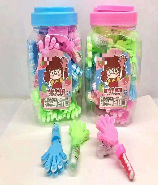 China Design Hand Clapping Candy Toy Candy for Kids Factories Candy Wholesale Manufacturer