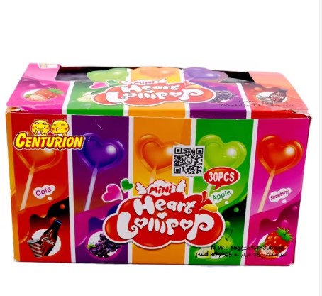 Heart Shape Mini Lollipop