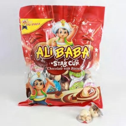 Happy Star Chocolate With Biscuit