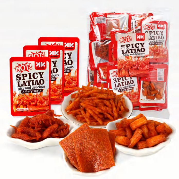 Halal Manufacture Internet Famous Hot Pot Vegan Oil Stick Flavor Chinese Spicy Snack