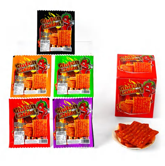 Halal OEM Spicy Strips Candy Spicy Gummy Candy
