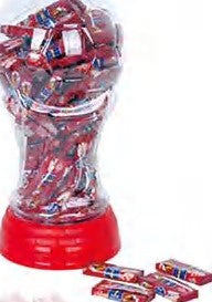 Fruit Bubble Gum With Tattoo in Plastic Jar