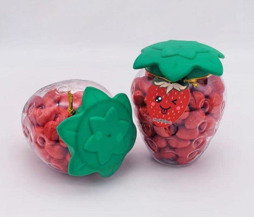 Wholesale Hot Sale Strawberry Bubble Gum Manufacturer Delicious Export CandySweet Snack