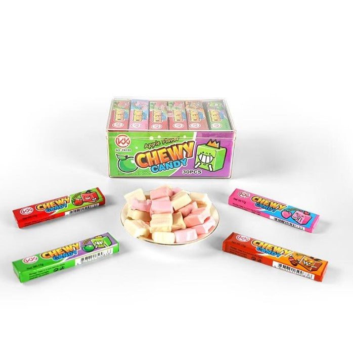 5-in-1 Fruity Milk Chewy Candy — Wholesale | 17g × 30pcs × 20 Box