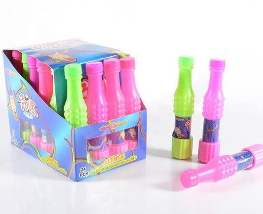 Sweet Candy Wholesale Colorful Bottle Shape Mixed Fruit Flavor Sour Powder Candy