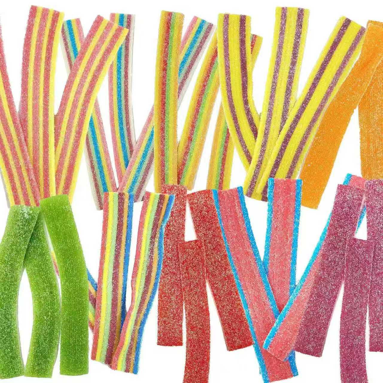 Wholesale Vegan Sour Stick Gummy Candy Bulk
