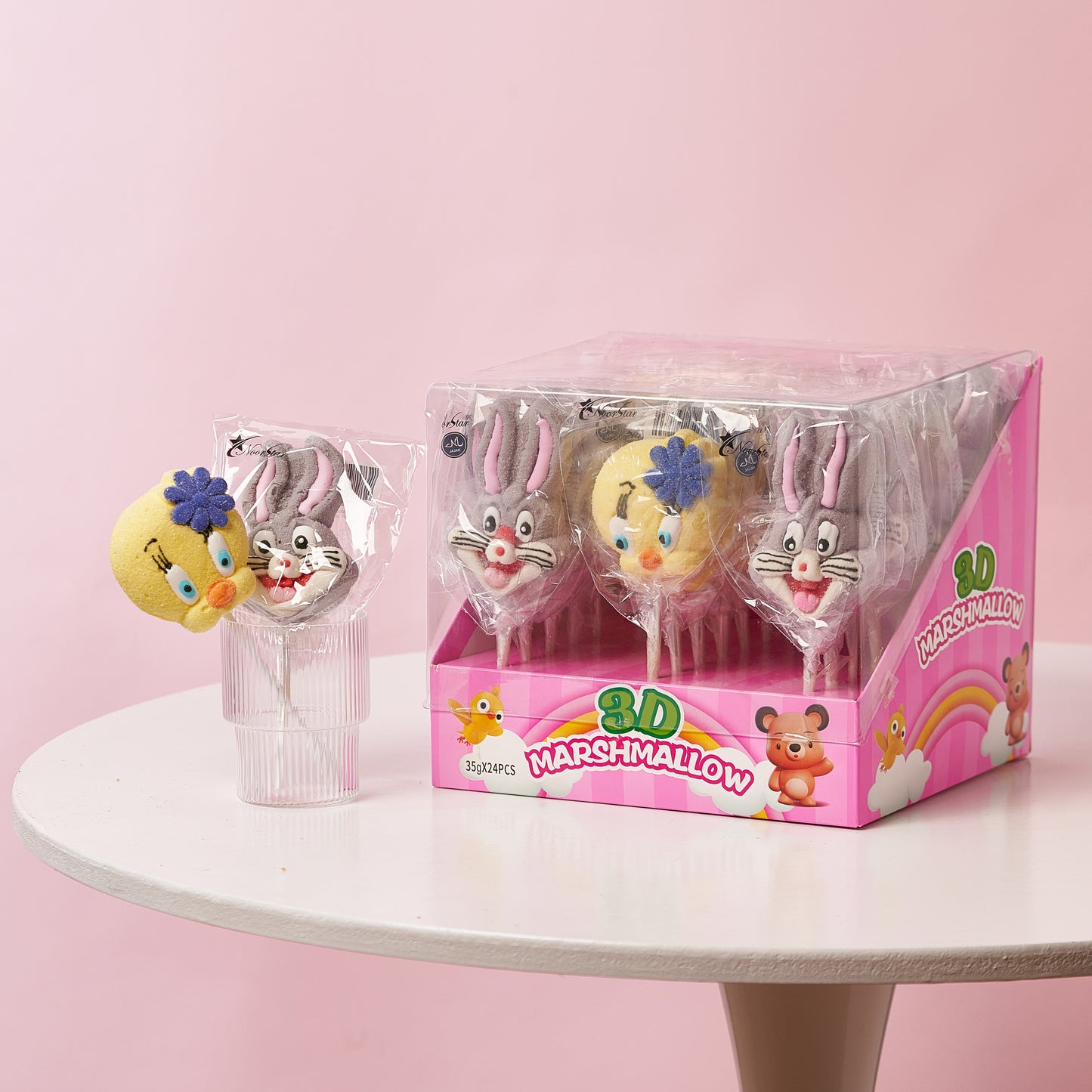 Halal Cartoon 3D Marshmallow