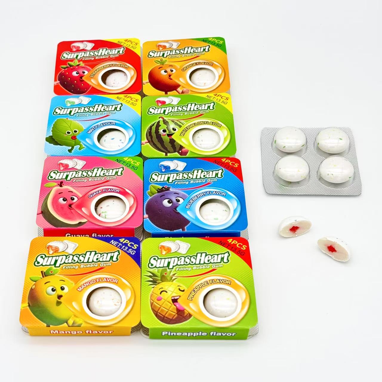 Xylitol Filled Bubble Gum — Wholesale | Halal | Multi-Flavour