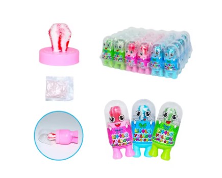 Hot Selling Strawberry Shape Fruit Nipple Hard Candy With Sour Powder Candy