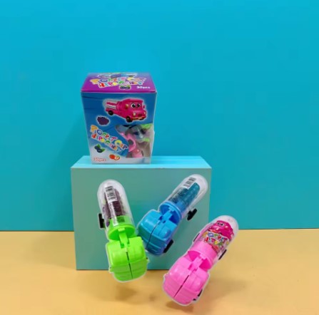 China Toy Candy Manufacturer Plastic Cars Packaging Multi-Colored Sweet Hard Candy