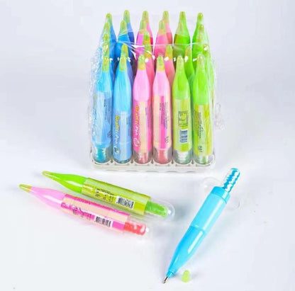Hot Selling Fruit Flavored Jam Pens Candy Toy Delicious Sweet Candies in Box Packaging