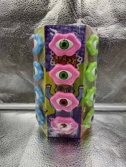 New Product Weets Plastic Eyeball Shape Nipple Hard Candy Lollipop