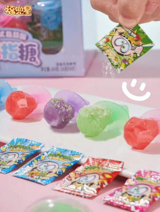 Lunlun Lower Price Boxed Bagged Popping Candy Sweet and Fruity Flavor with Different Toys