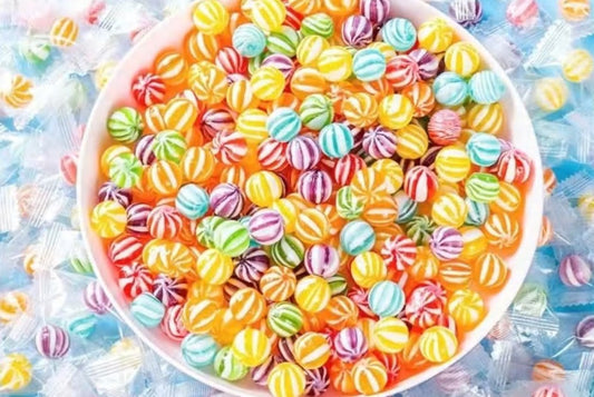 Wrapped in Sand Fruit Flavour Natural Color Small Ball Hard Candy