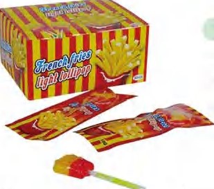 Fries Light Lollipop