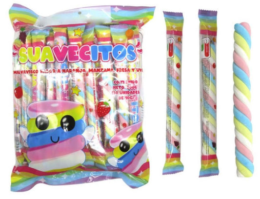 Halal Long Candy Sweet Soft Marshmallows OEM Design Candy Snacks
