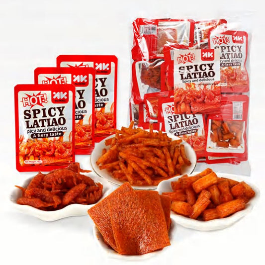Halal Manufacture Internet Famous Hot Pot Vegan Oil Stick Flavor Chinese Spicy Snack