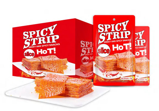 Best Sellers in Glutinous Rice Cakes Lucky Star Low-Fat Scorched Rice Chips Hot Spicy