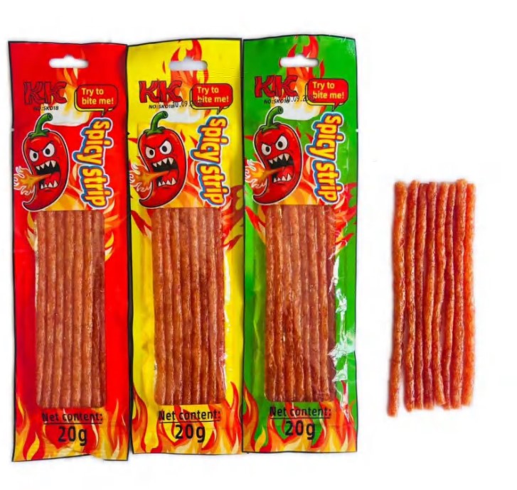 Hot-selling Chinese Spicy Strips Food Snacks Casual and Delicious Birthday Snacks