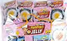:Frying Pan Egg Pudding+  Popping Candy