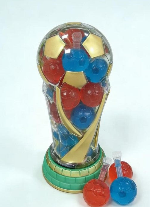 Hot Selling Colorful Trophy Cup Shape Assorted Fruit Flavor Jelly Pudding