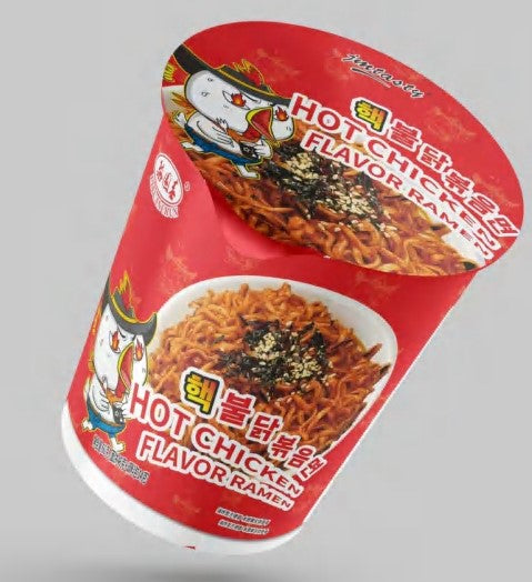 Wholesale Korea Super Spicy Turkey Ramen Bucket Korean Instant Noodles Healthy