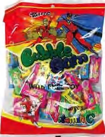 Candies Supplier Wholesale Custom Sweet Chewing Bubble Gum Candy with Tattoo