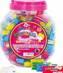 Assorted Flavor Bubble Gum