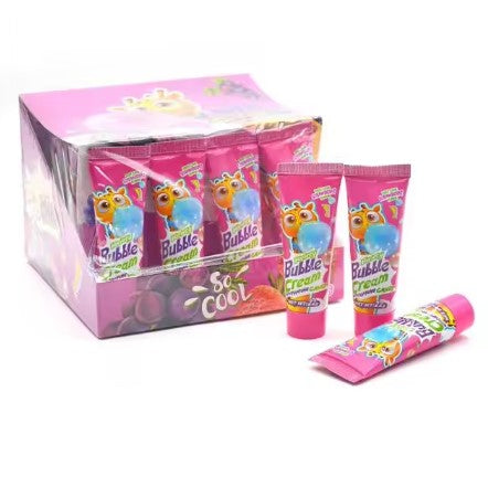 Hot Sale Toothpaste Shape Liquid Tube Bubble Gum