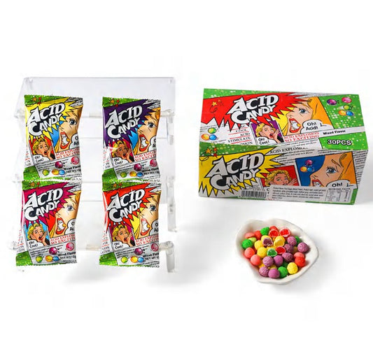 Super Sour Mixed Fruit Gummies — Wholesale | 12g × 30pcs × 20 Box