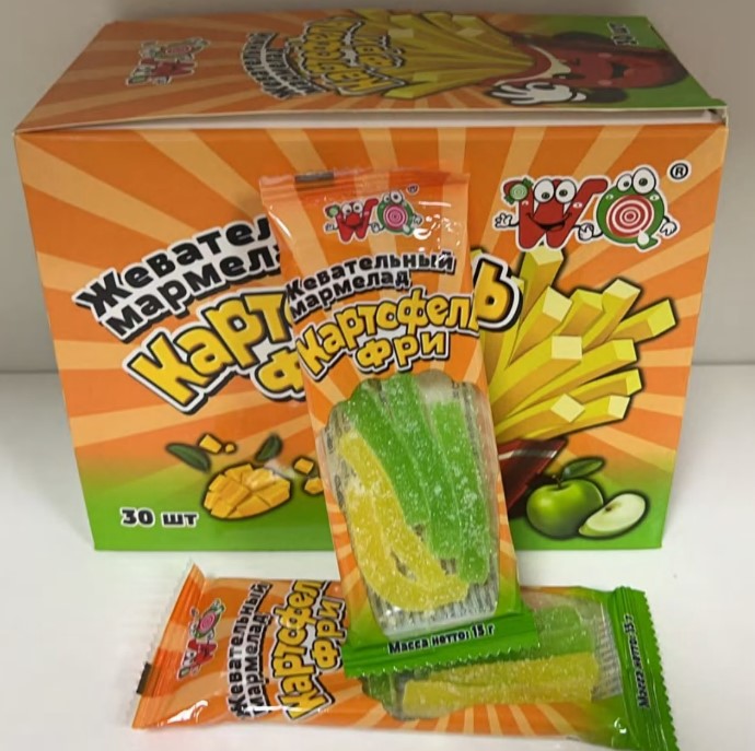 Gummy Candy — Wholesale | 7g × 30pcs × 12 Box