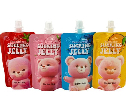 Wholesale Custom Fruit Flavor Sweet Juice Cc Sweet Jelly &amp; Pudding Candy