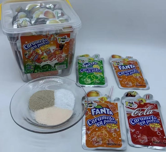 Instant Juice Powder OEM Fruit Flavor Sweet Sour Powder Candy