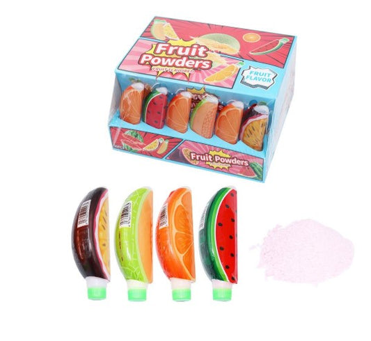 Block Shaped Fruity Powder Candy Sweet Taste Box