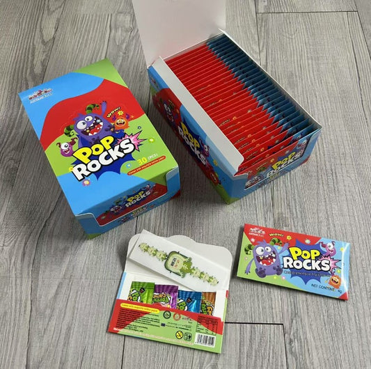 Hot Sell Candy Halal Popping Powder Candy Porket pop Rocks with Tattoo Sticker