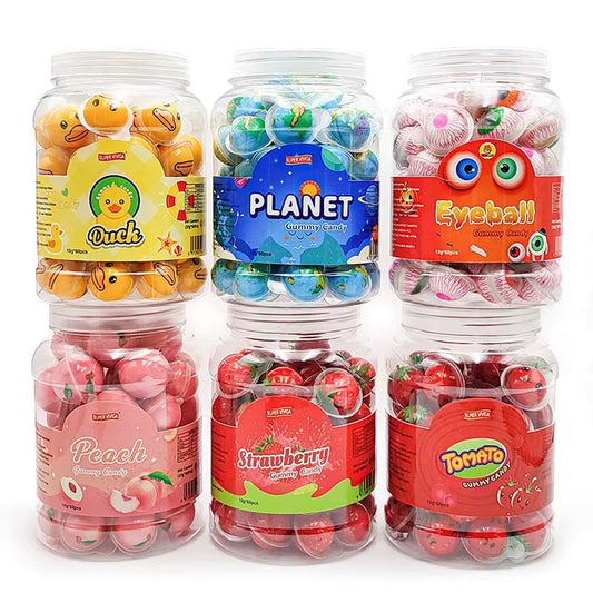 JAM FILLED Gummy Candy 10g/15g/18g