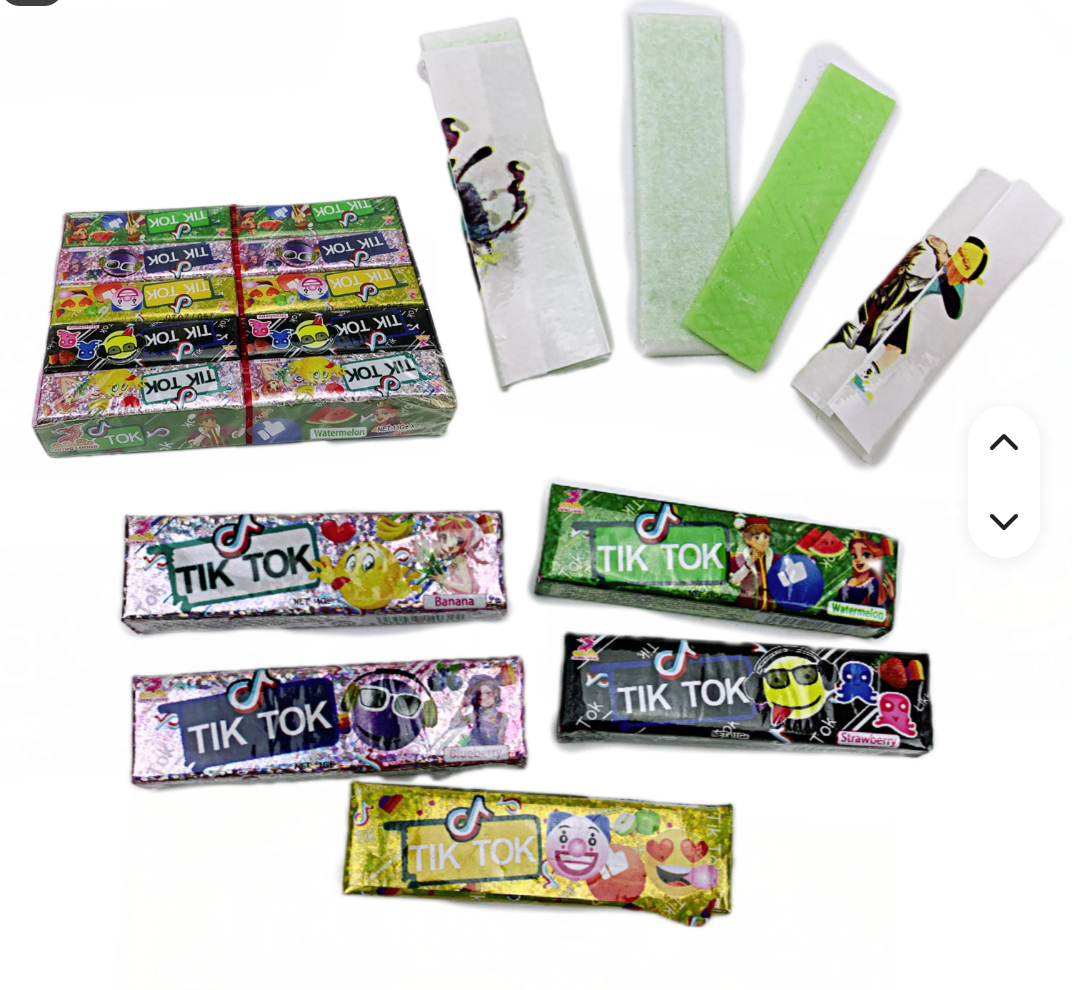 Tattoo Bubble Gum — Wholesale | Novelty Toy Candy