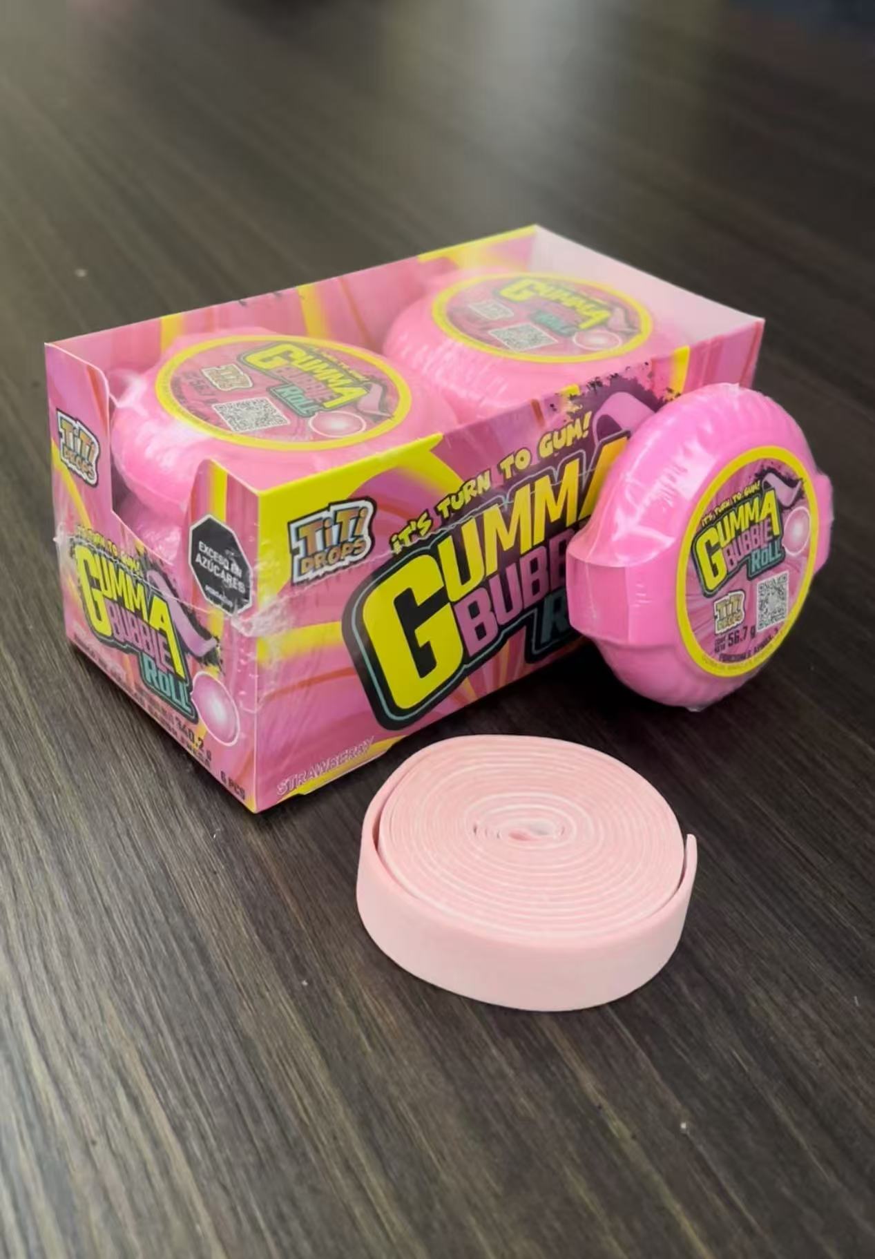 Mixed Fruit-Flavored Roll Gum – Kids Novelty Bubble Gum | Wholesale
