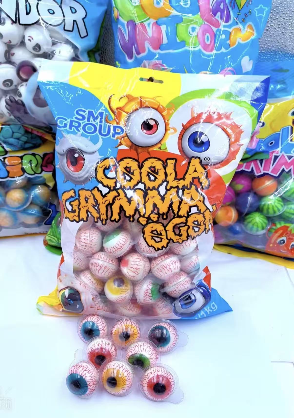 Colourful Eyeball Gummy Candy — Wholesale